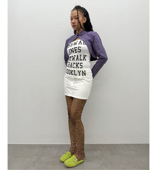 Oriens JOURNAL STANDARD「《予約》クロップドラウンドシャツ」|シャツ・ブラウス|