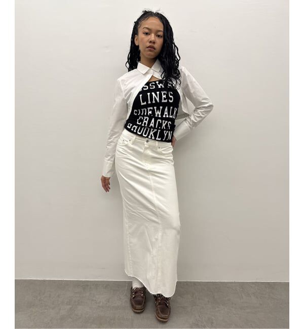 Oriens JOURNAL STANDARD「《予約》クロップドラウンドシャツ」|シャツ・ブラウス|