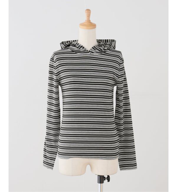 JOURNAL STANDARD「《2枚セット》マルチボーダーフードベアトップSET」|Tシャツ・カットソー|