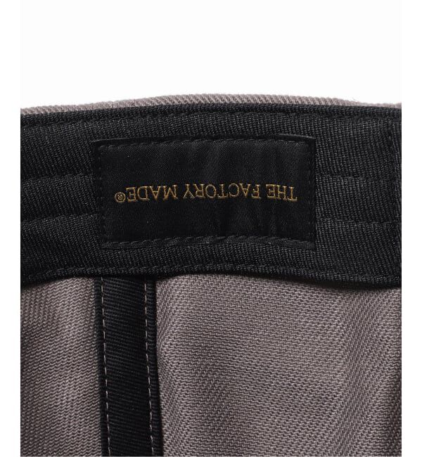 JOURNAL STANDARD relume「《予約》THE FACTORY MADE / ザファクトリーメイド バイカラー ロングビルキャップ」|キャップ・キャスケット|