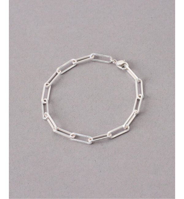 Spick and Span「【SAMH by LILAS】アラメチェーン17cmブレスレット SV」|ブレスレット・バングル|