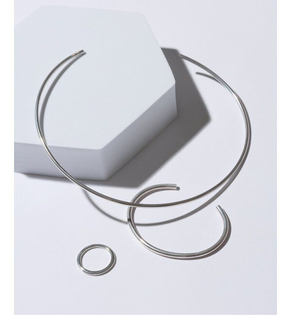 Spick and Span「【SAMH by LILAS】Cカーブバングル SV」|ブレスレット・バングル|