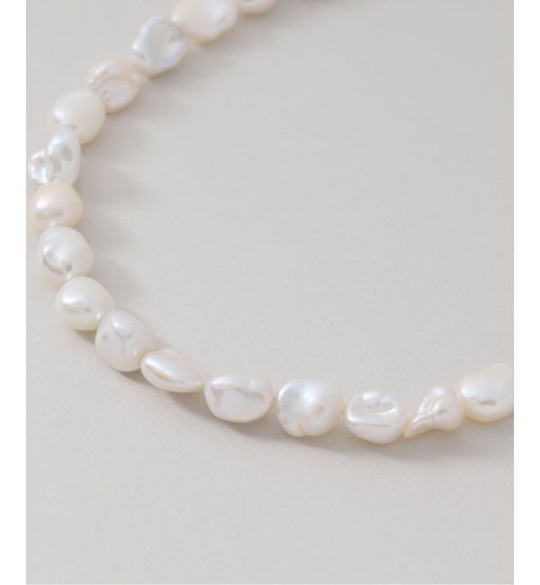 Lilas by Spick&Span「バロックパール65cmネックレス SV」|ネックレス|