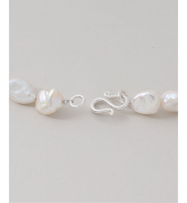 Lilas by Spick&Span「バロックパール65cmネックレス SV」|ネックレス|