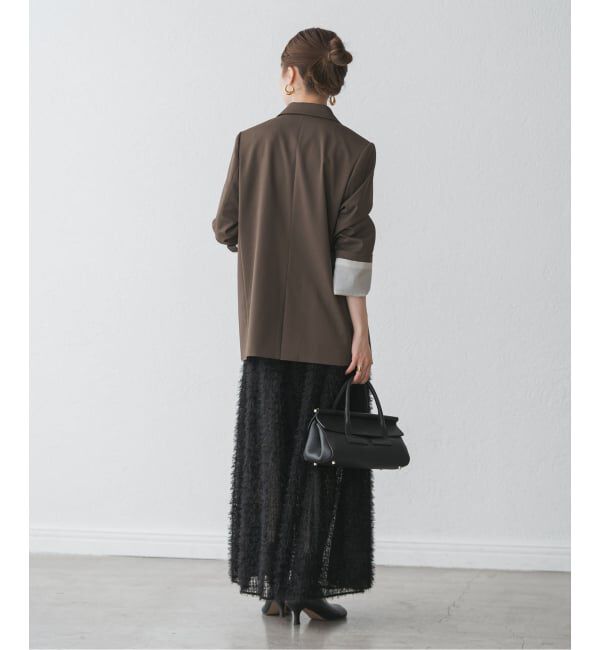 NOBLE「フェザーチュールフレアスカート」|スカート|