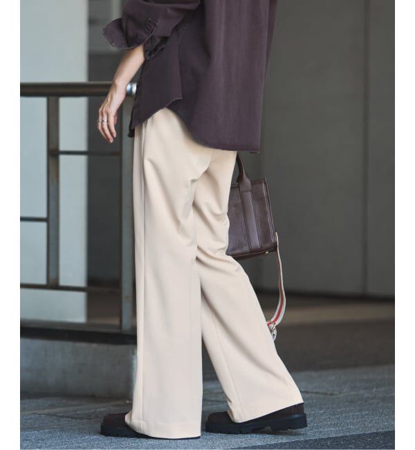 FRAMeWORK「≪追加・洗濯機洗い可能≫ウォッシャブルイージースラックス 3」|スラックス|