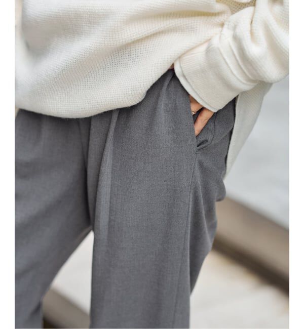 FRAMeWORK「≪洗濯機洗い可≫TRウォッシャブルイージースラックス」|スラックス|