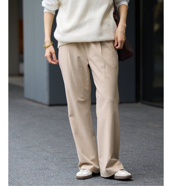 FRAMeWORK「≪洗濯機洗い可≫TRウォッシャブルイージースラックス」|スラックス|