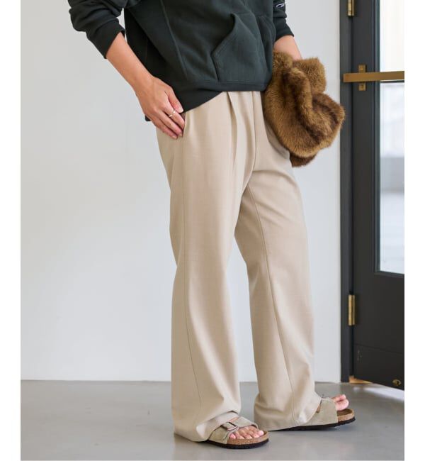 FRAMeWORK「≪洗濯機洗い可≫TRウォッシャブルイージースラックス」|スラックス|