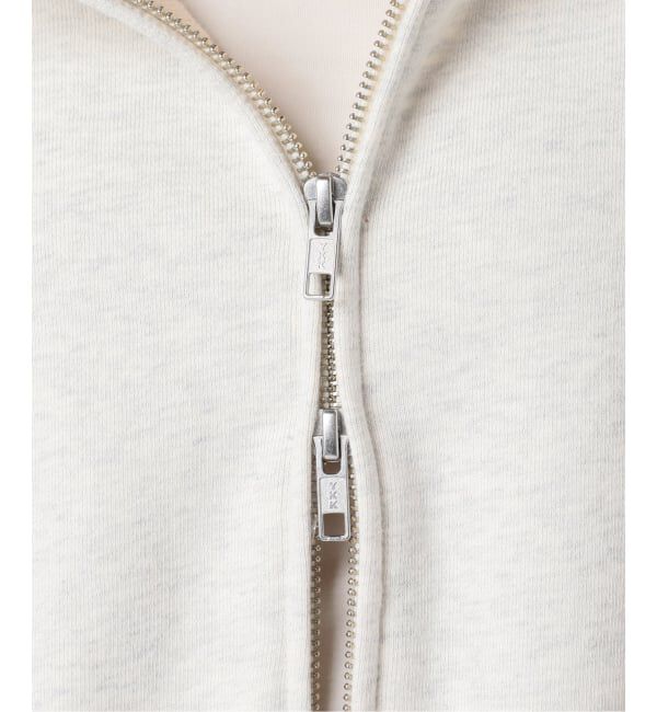 U by SPICK&SPAN「オフショルジップスウェット」|スウェット・ジャージ|