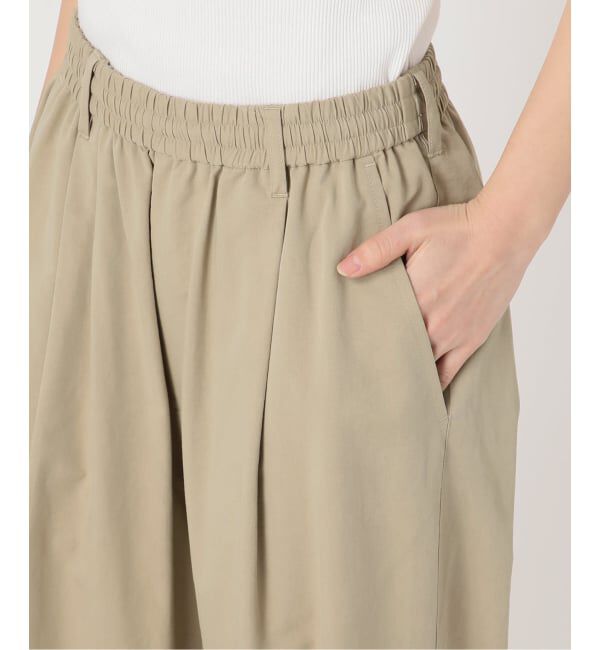 Spick and Span「《予約》リラックスイージーチノパンツ」|スラックス|