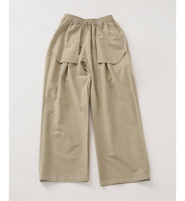 Spick and Span「《予約》リラックスイージーチノパンツ」|スラックス|