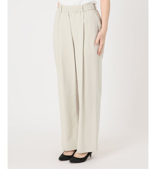 Spick and Span「《予約》リラックスイージーチノパンツ」|スラックス|