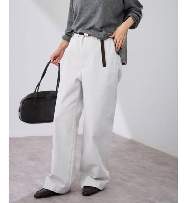 FRAMeWORK「≪WEB限定 / 追加予約≫OVER SIZED CHINO パンツ 3」|チノ|