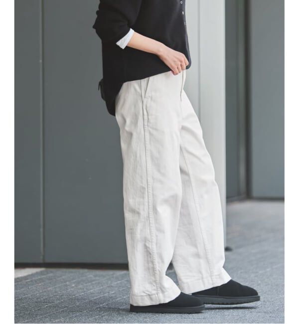FRAMeWORK「≪WEB限定 / 追加予約≫OVER SIZED CHINO パンツ 3」|チノ|