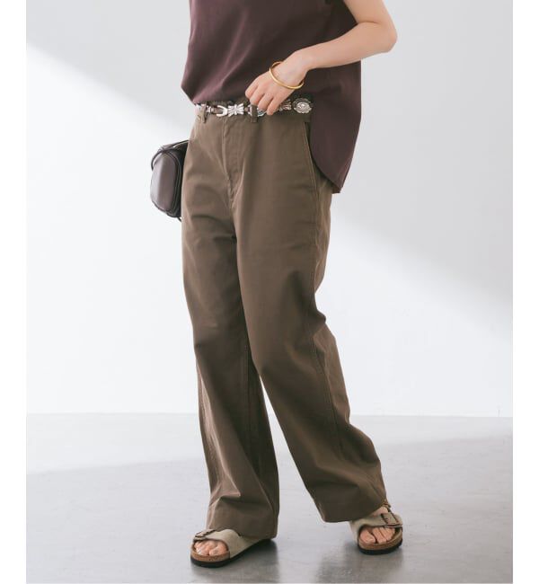 FRAMeWORK「≪WEB限定 / 追加予約≫OVER SIZED CHINO パンツ 3」|チノ|