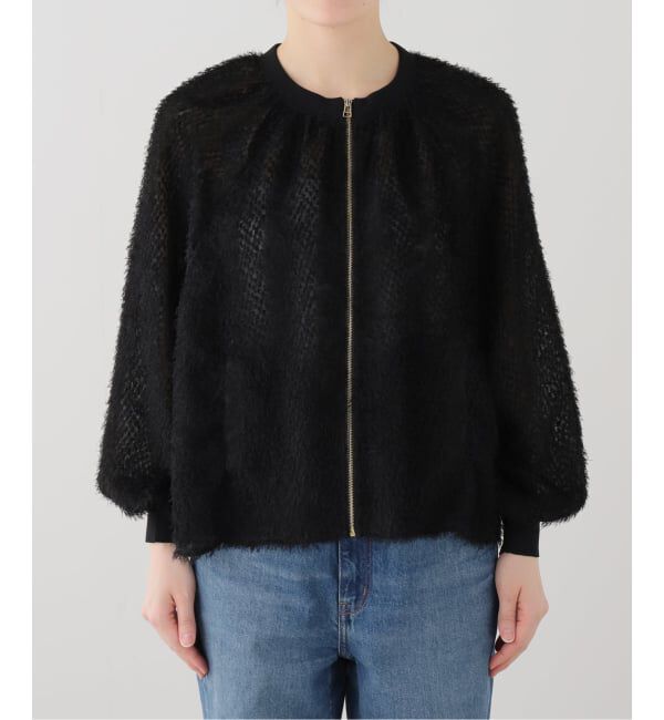  「【洗える】ジャカードシャツブルゾン」|その他|