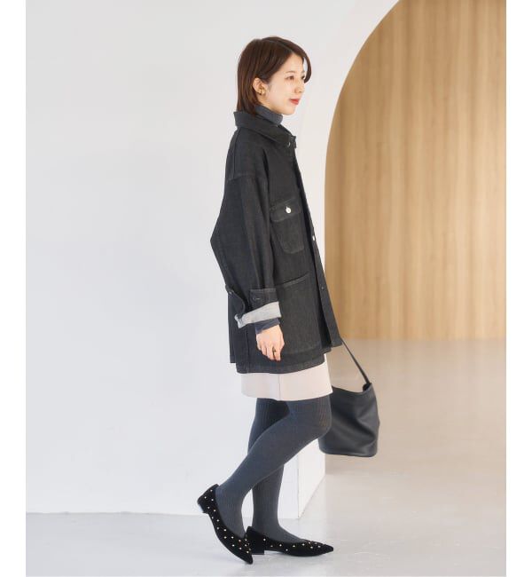  「ポインテッドハートスタッズフラット」|その他|