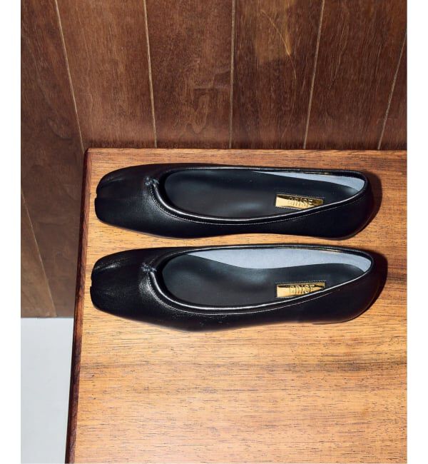 GRISE「《追加》GRISEレザースクエアプリーツフラット」|その他|