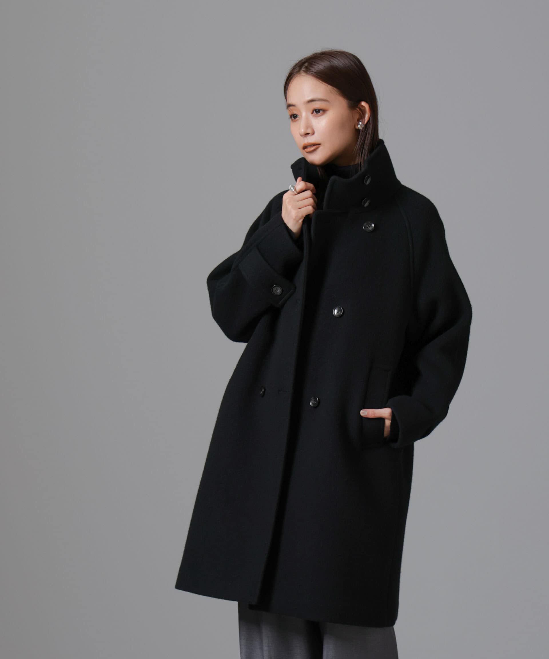 nano･universe「PECOLAMBウールカシミヤスタンドカラーコート」|その他|