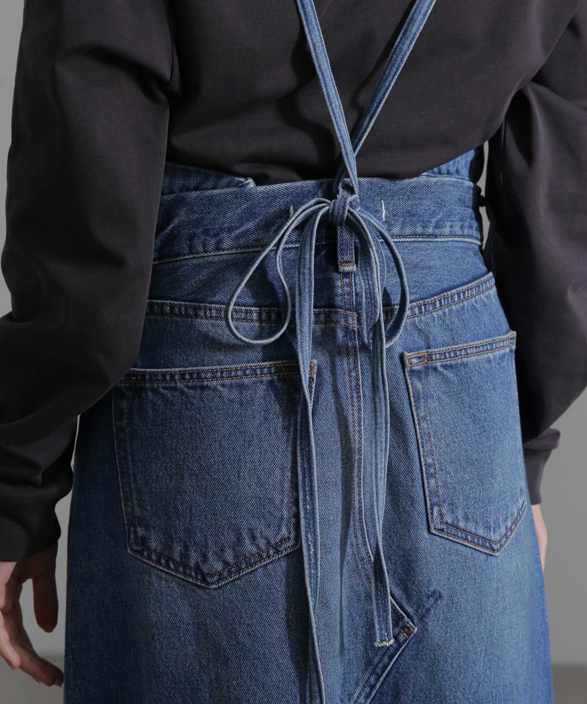 nano･universe「リメイク風2wayナローフレアジャンパースカート」|ワンピース|