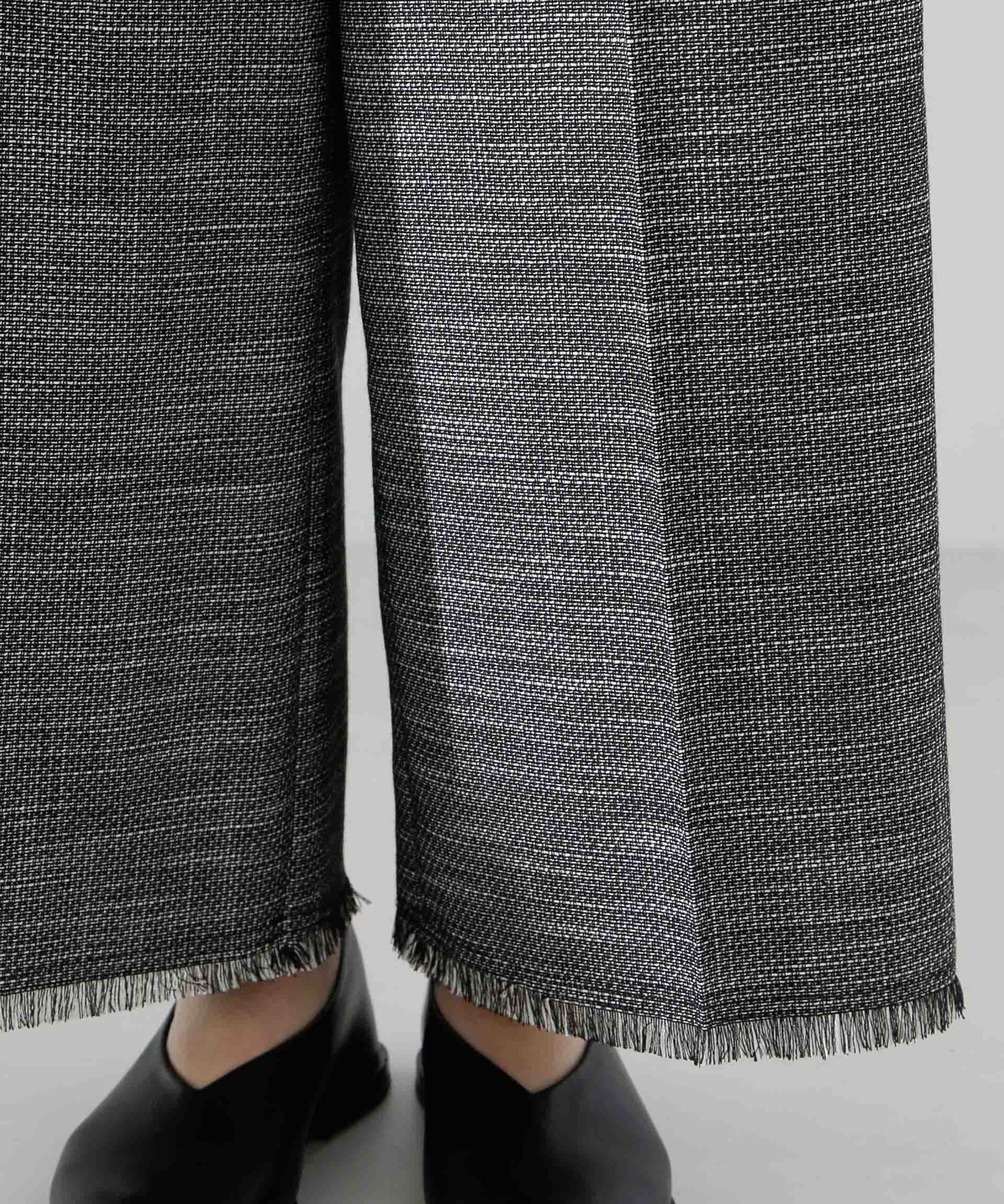 nano･universe「サイドラインフリンジパンツ」|チノ|