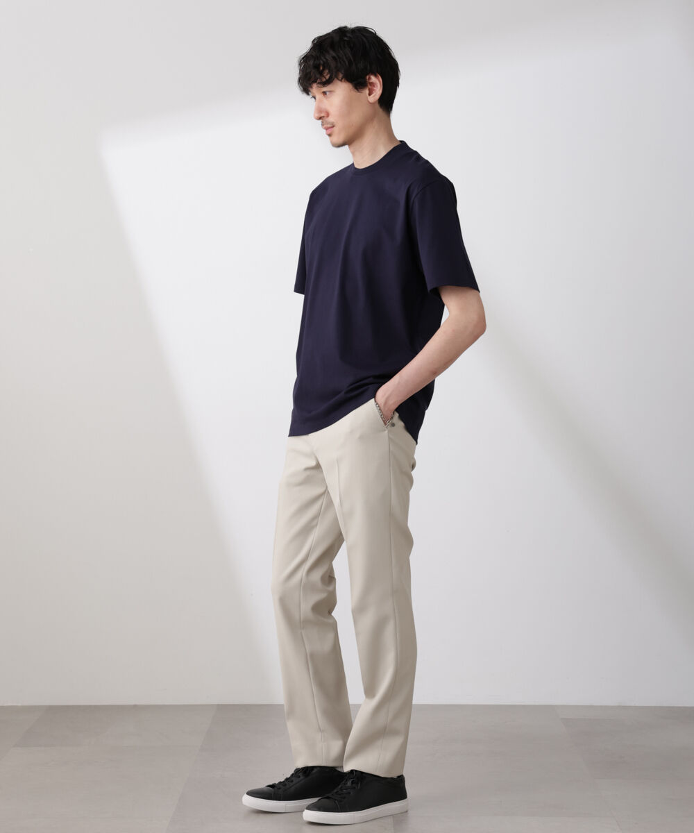 nano･universe「ジャケT(R) クルーネック 半袖」|Tシャツ・カットソー|