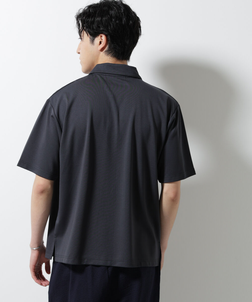 nano･universe「ポンチポロシャツ半袖」|Tシャツ・カットソー|