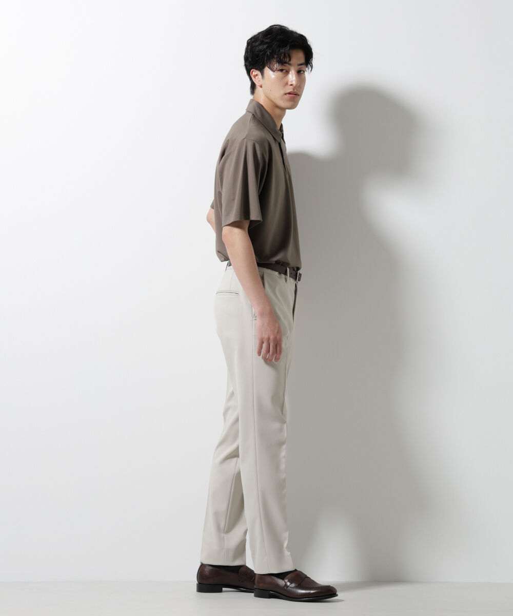 nano･universe「ポンチポロシャツ半袖」|Tシャツ・カットソー|