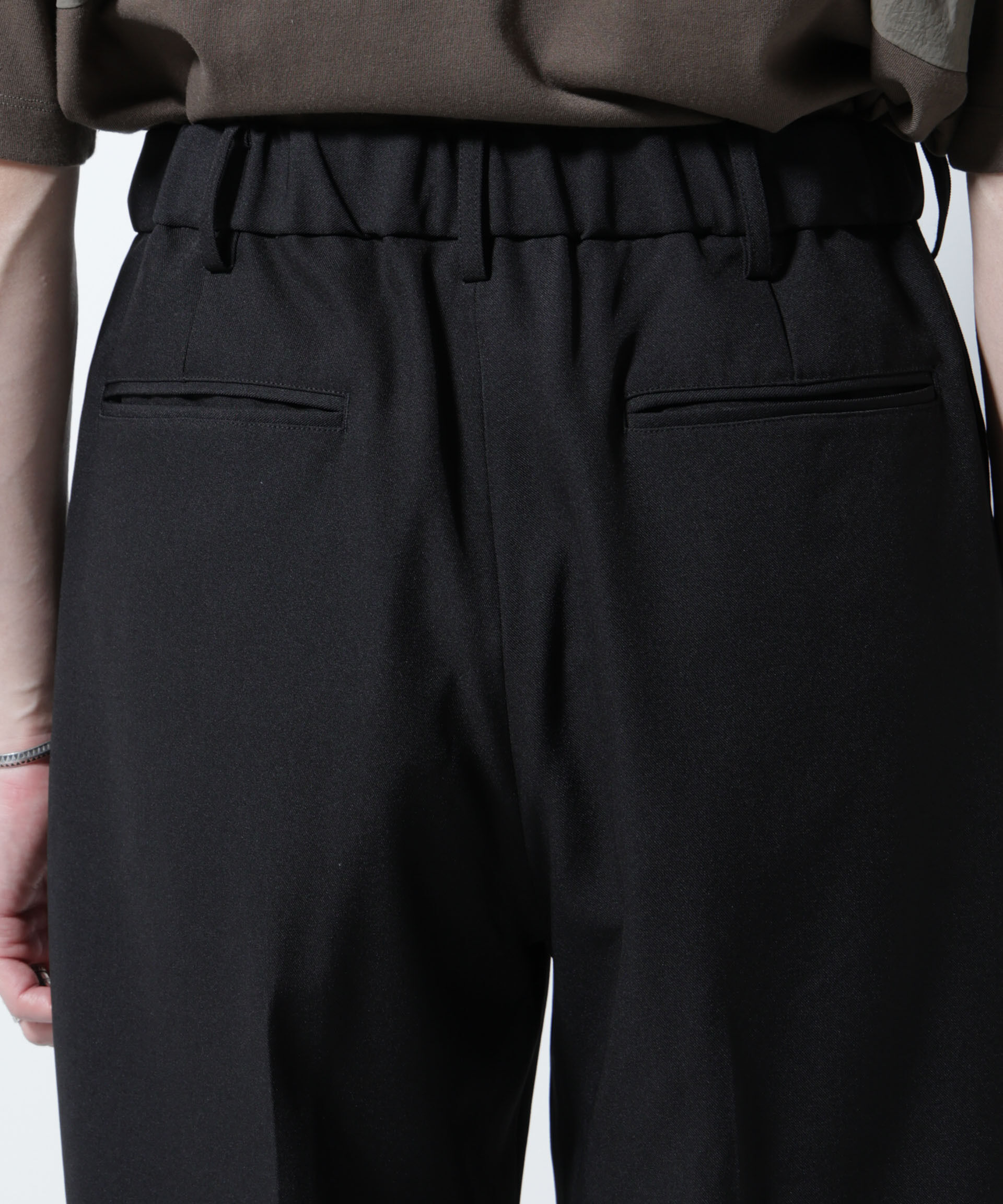 nano･universe「イージー側章スラックス」|チノ|