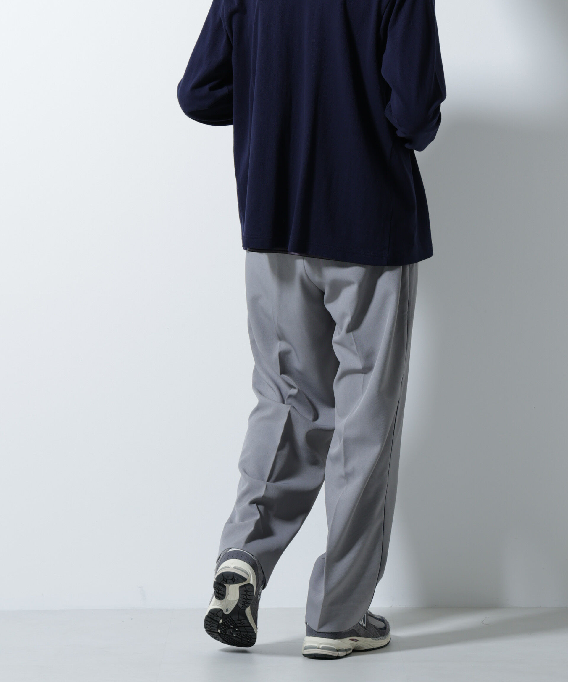 nano･universe「イージー側章スラックス」|チノ|