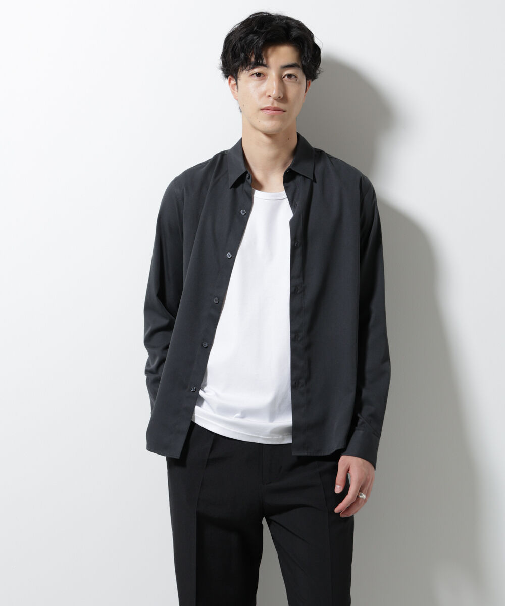 nano･universe「スタンダードレギュラーカラーシャツ/長袖」|シャツ・ブラウス|