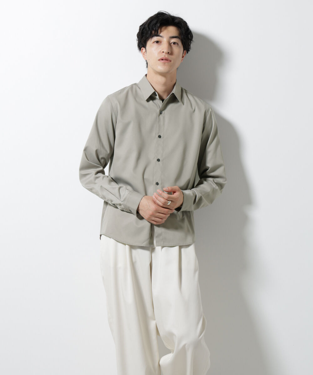 nano･universe「スタンダードレギュラーカラーシャツ/長袖」|シャツ・ブラウス|