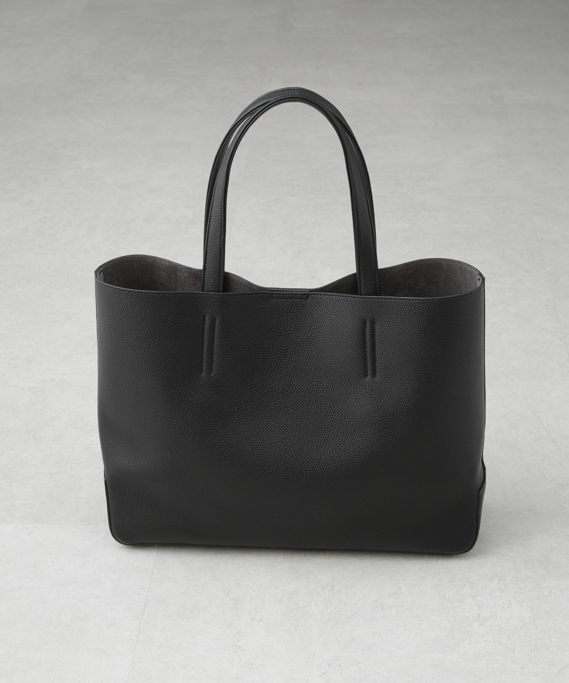 nano･universe「フェイクレザートートバッグ」|ショルダー・メッセンジャー|