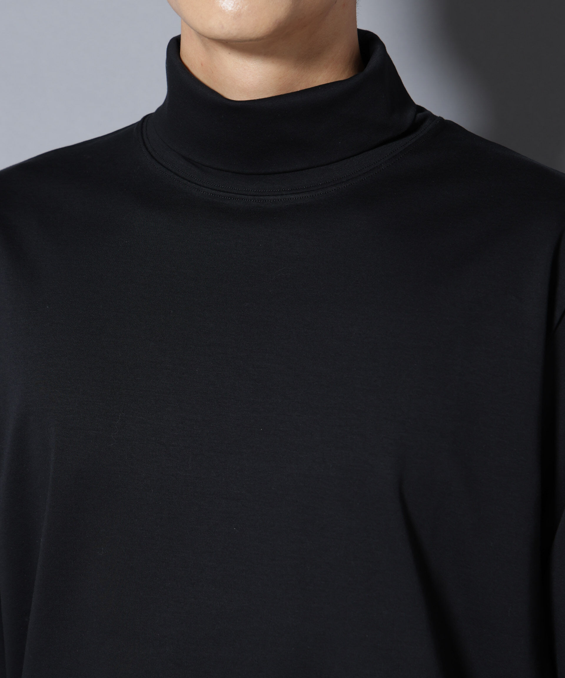 nano･universe「ジャケT(R) プレミアム タートルネック 長袖」|Tシャツ・カットソー|