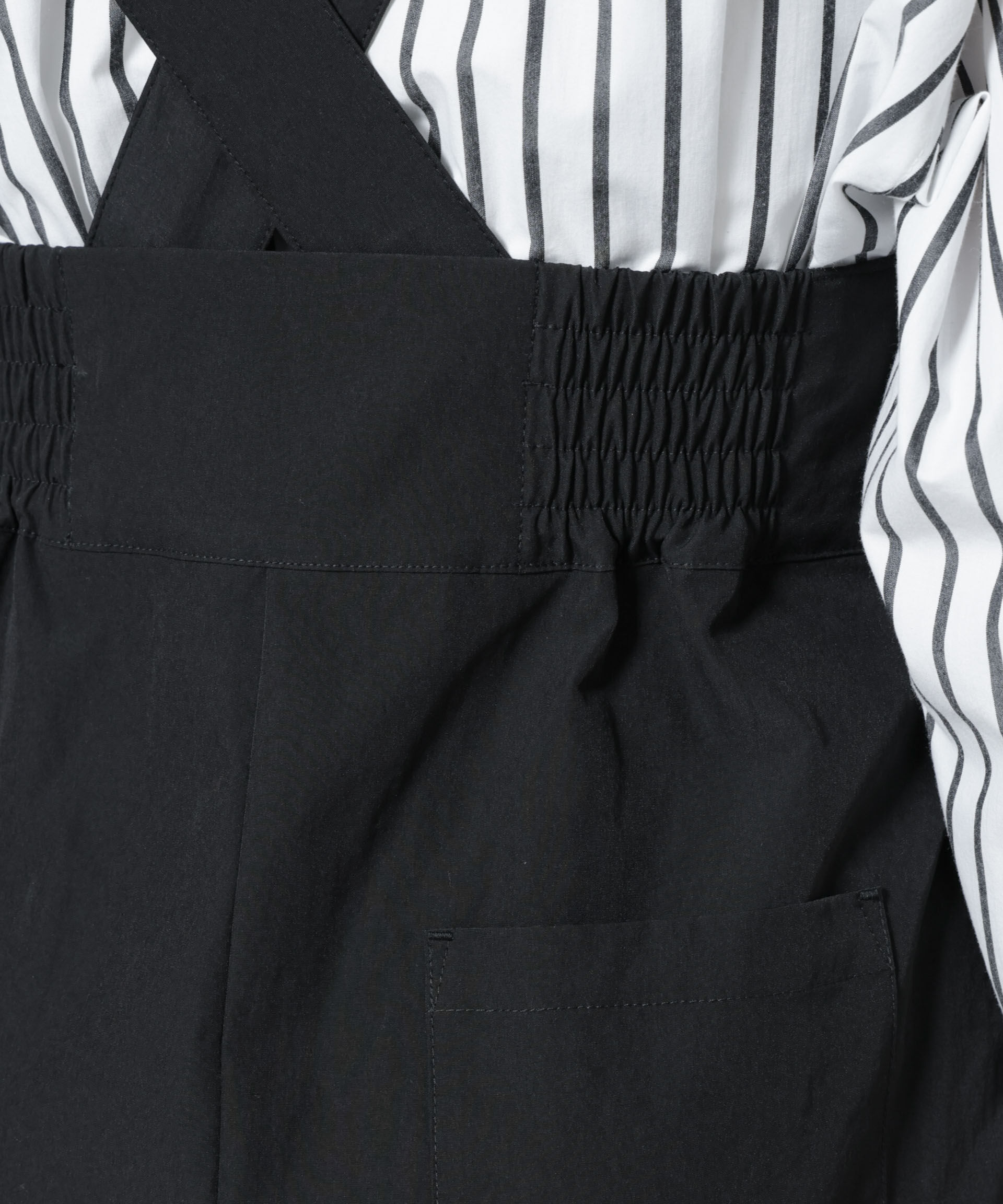 nano･universe「サスペンダー付きIラインジャンパースカート」|ワンピース|