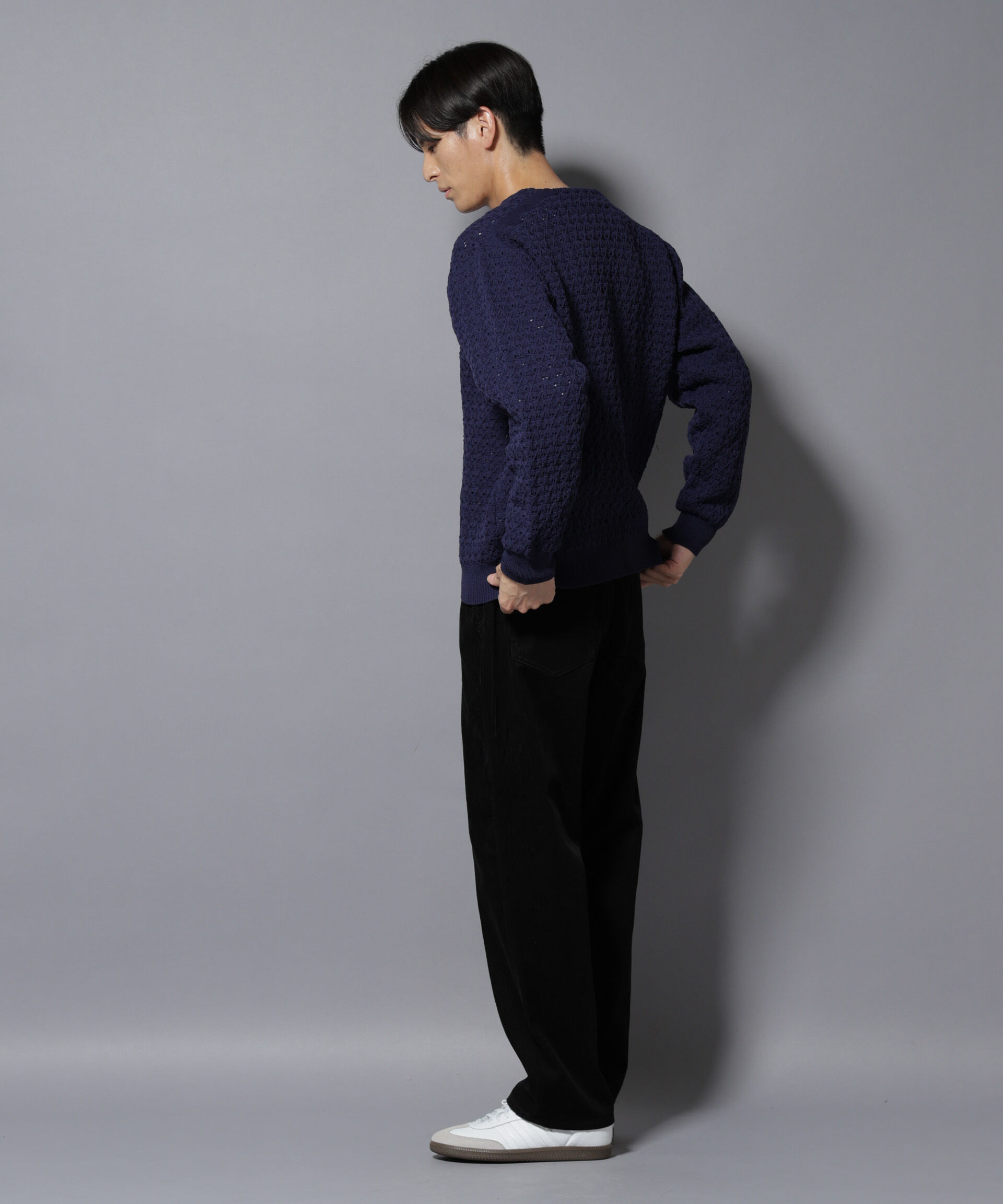 nano･universe「コーデュロイイージーバギーパンツ」|チノ|