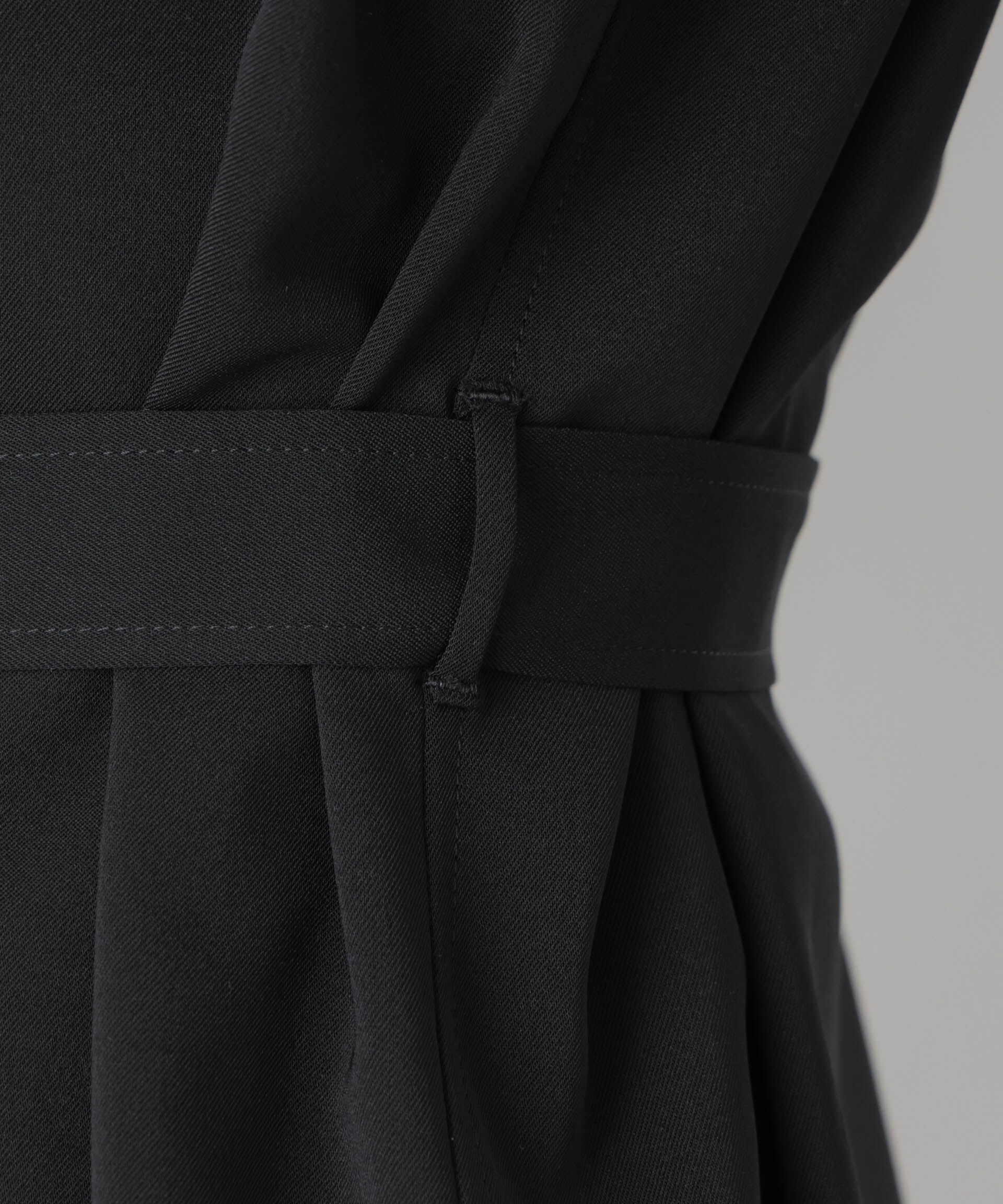 nano･universe「ハイツイストドライベルテッドロングシャツ(セットアップ可)」|シャツ・ブラウス|