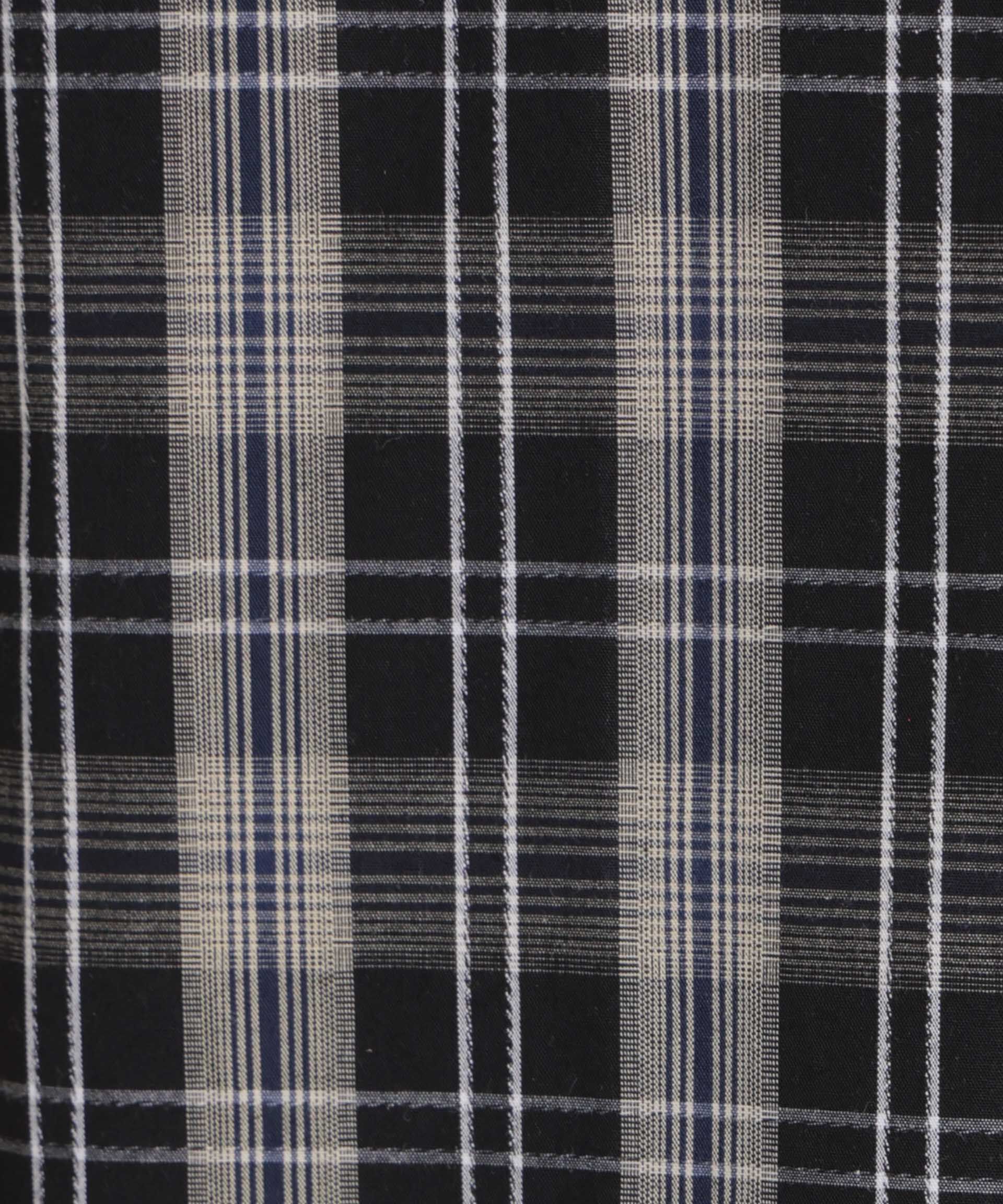 nano･universe「チェックポケットワイドシャツワンピース」|ワンピース|