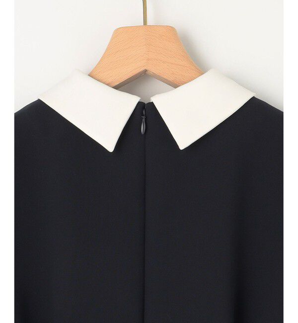 組曲「【KUMIKYOKU NAVY】コンフォータブルドレープ 襟付きブラウス」|シャツ・ブラウス|