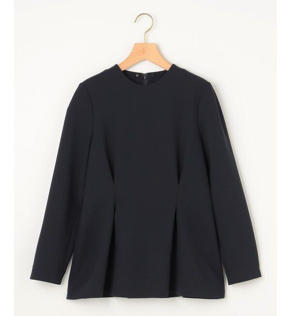 組曲「【KUMIKYOKU NAVY】コンフォータブルドレープ 襟付きブラウス」|シャツ・ブラウス|