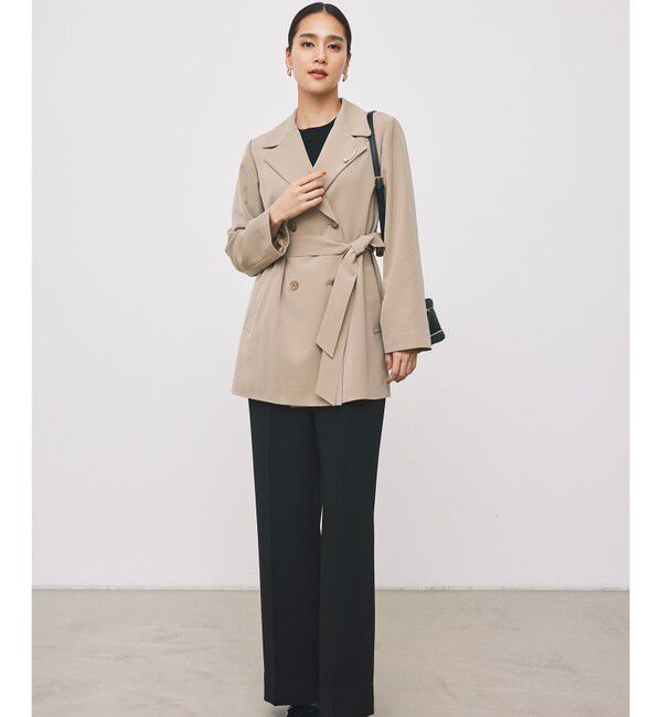 自由区「【アンサンブル対応・洗える】アセテートコットンプルオーバー ニット」|ニット・セーター|