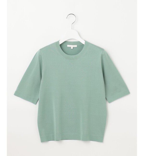 自由区「【アンサンブル対応・洗える】アセテートコットンプルオーバー ニット」|ニット・セーター|