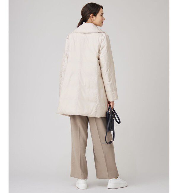 自由区「【撥水加工・洗える】ステッチレスダウン コート」|ダウン|