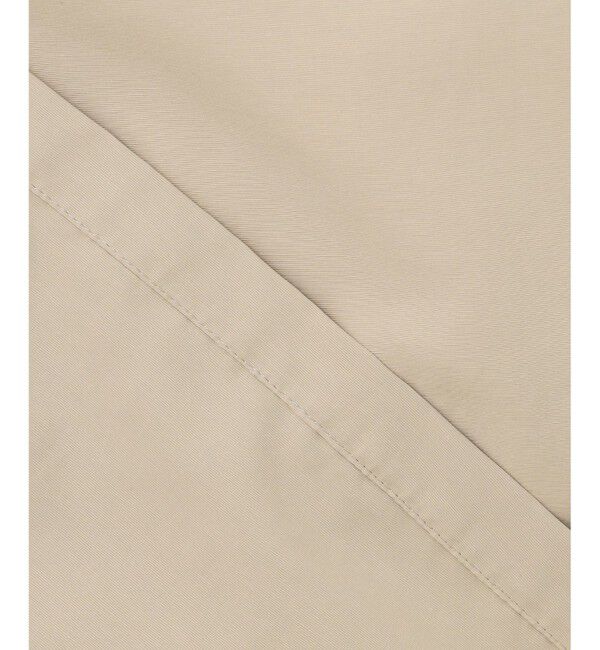 自由区「【撥水加工・洗える】コットンナイロンタッサーライナー付きスタンドカラー コート」|その他|