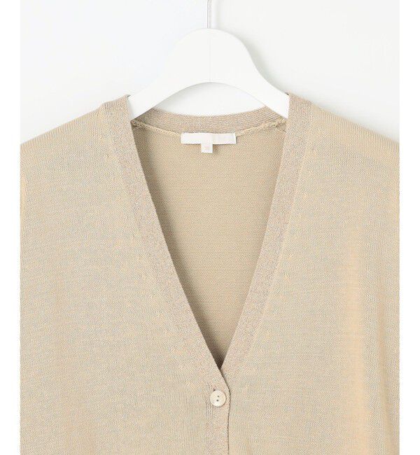 自由区「【カタログ掲載・洗える】エンブレムニット カーディガン」|カーディガン|