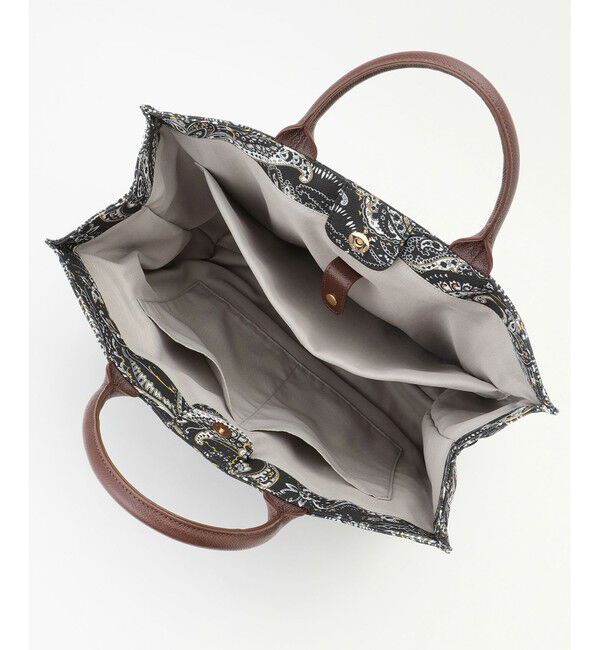 自由区「【カタログ掲載】ペイズリープリント トートバッグ」|トートバッグ|