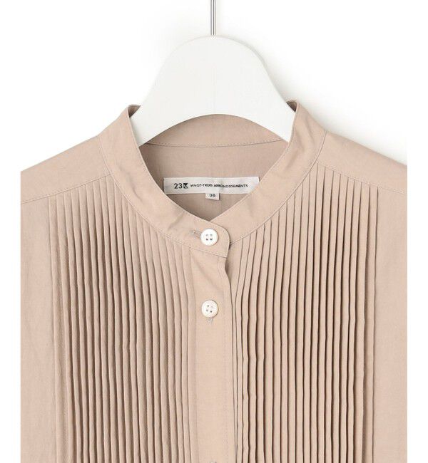 23区「【新色追加/洗える】ヴィンテージライトタフタ ブザム ワンピース」|ワンピース|