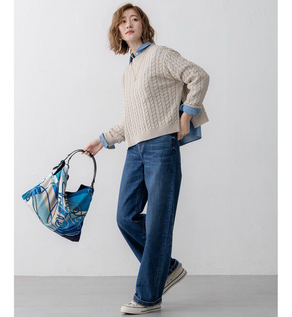 23区「【Oggi3月号掲載】スカーフ バッグ」|トートバッグ|