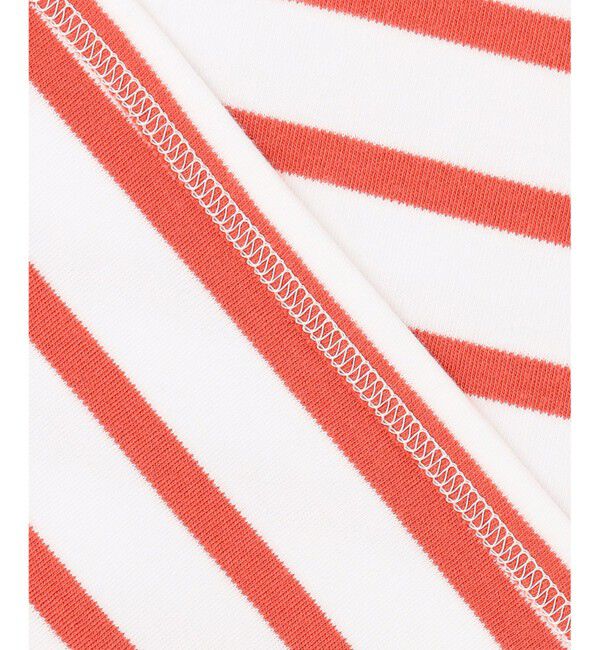 23区「【洗える】Armor-lux スムース クロップド  ボーダー カットソー」|Tシャツ・カットソー|